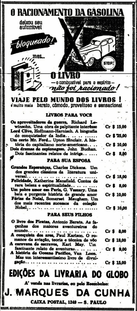 O racionamento em Aracaju na II Guerra Mundial